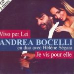 Partitions guitare Andrea Bocelli Vivo per lei