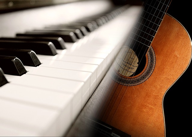 Partition Quel est le plus difficile entre le piano et la guitare ?
