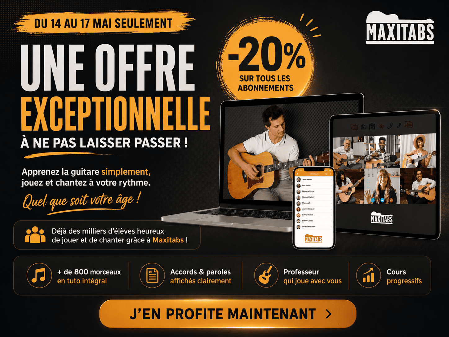 Promotion Maxitabs